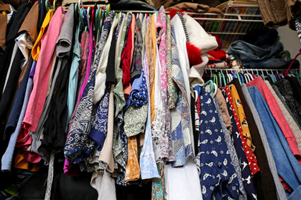 messy closet image
