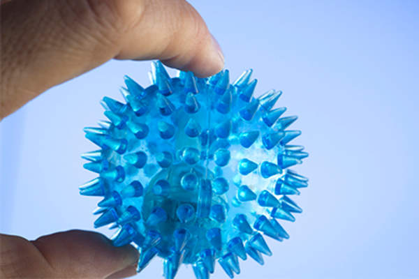 Massage ball roller.