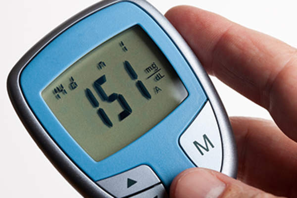 High blood sugar.