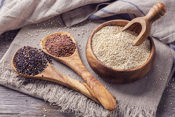 Quinoa and ancient grains.