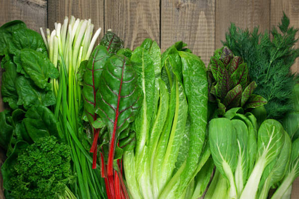 Fresh greens.