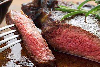 Red meat.