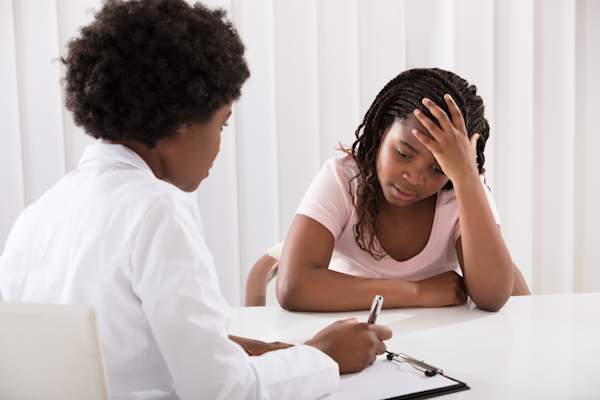 Teaching child to identify and write down her emotions