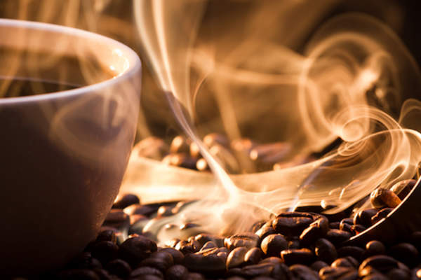 coffee and coffee beans