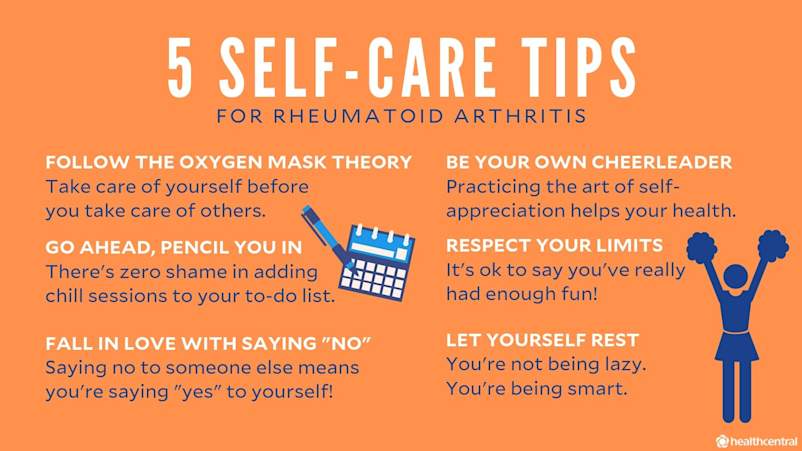 5 self-care tips for rheumatoid arthritis