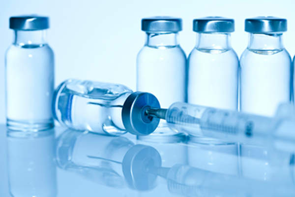 Injection medication.