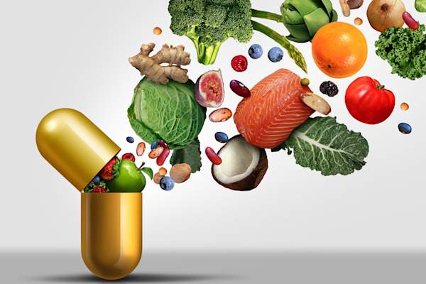 Multi-vitamin concept.