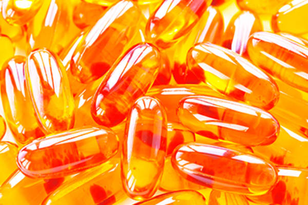 Krill oil supplements.
