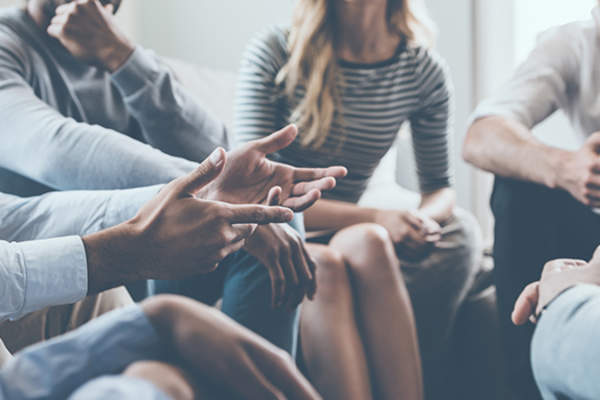 talking to others image
