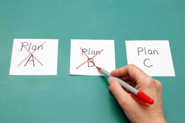 Plan A, Plan B, and Plan C