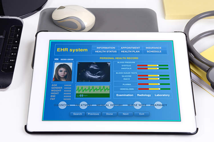 Electronic health record system.