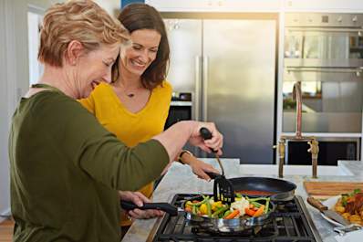 Making healthy lifestyle changes.
