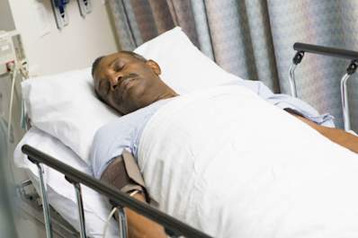 patient feverish in hospital