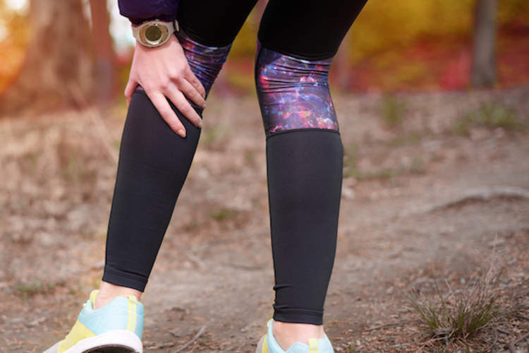 A runner has knee pain from a Baker's cyst.