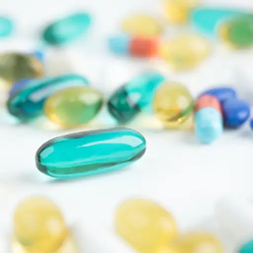 Various pills and capsules.