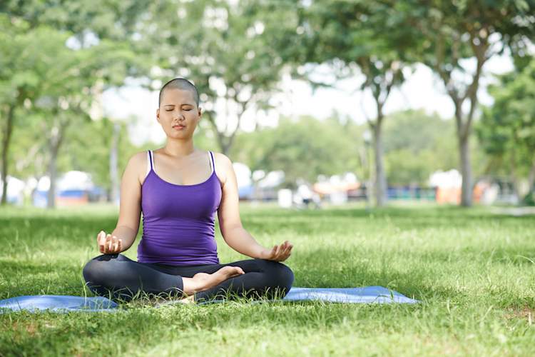 meditation yoga cancer-iStock-499460850