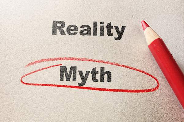 Myth or reality, myth circled in red.
