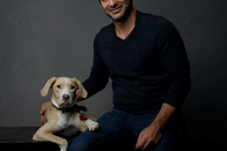 "The Stimulati Experience" author Jim Curtis and his dog Odie.
