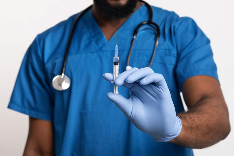 Black doctor vaccine