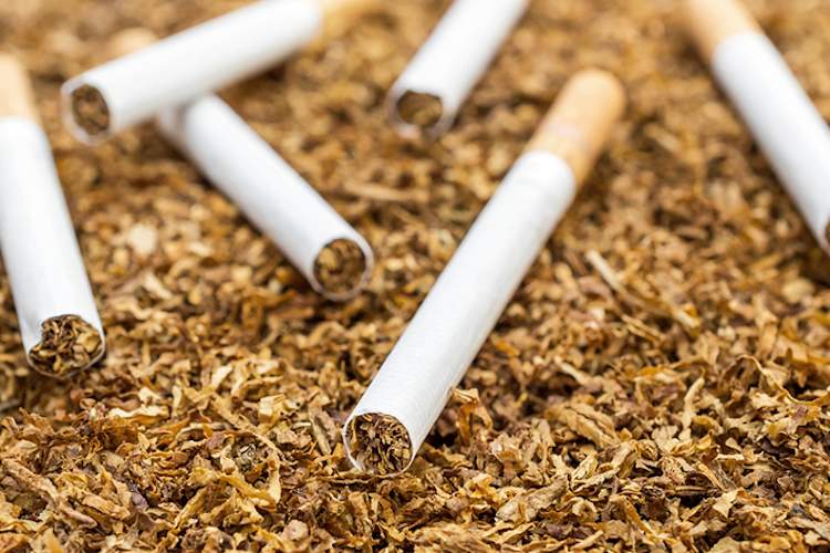 Cigarettes and tobacco.