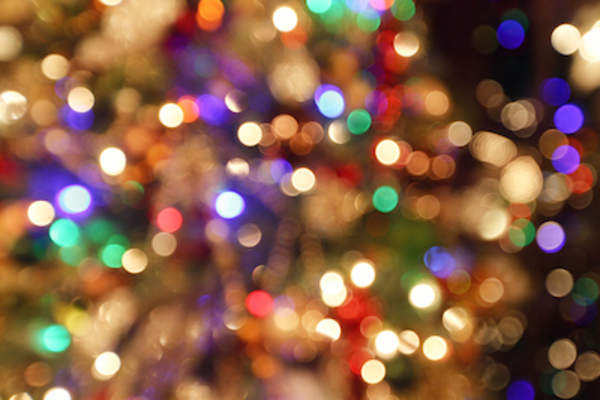 Sparkling christmas lights