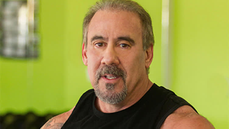 Dave Lyons in gym