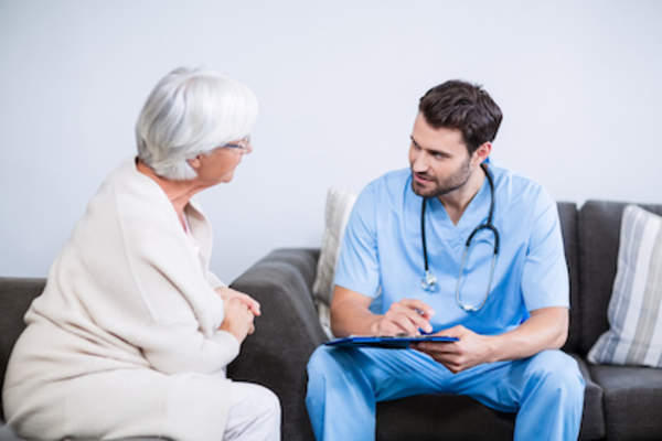 Talking to health care provider
