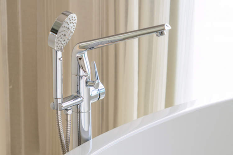 Luxury bath faucet.
