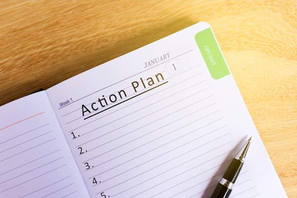 Action plan notebook