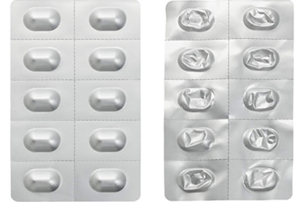 Blister pack medication.