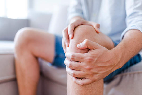 Knee pain.