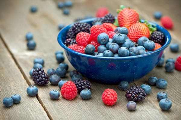 Bowl of berries.