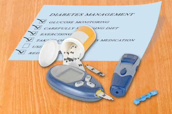 Diabetes management concept