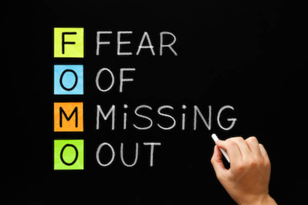 FOMO, acronym spelled out