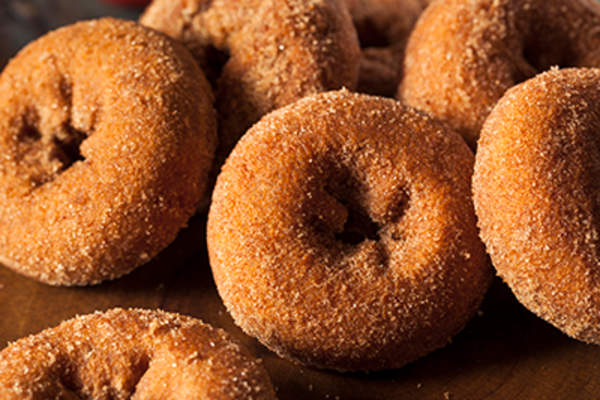 Cider doughnuts.