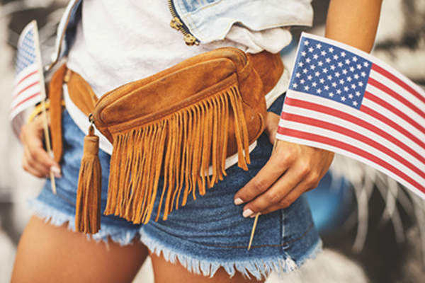 Fringe bag.
