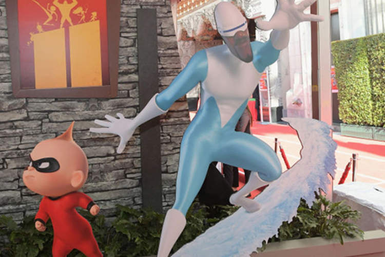 Incredibles 2 advertisements.