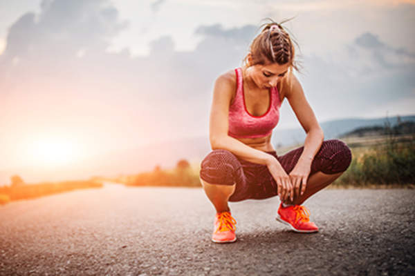 Tired runner