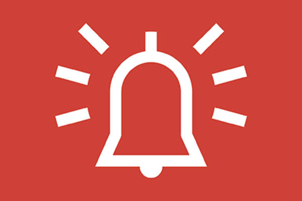 Alarm bell.