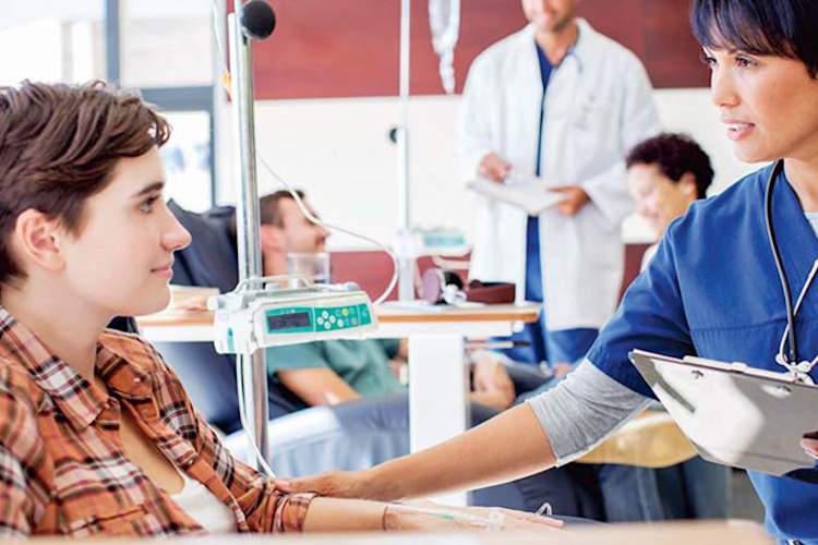 MS treatment options exist, receiving treatment.