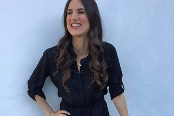 Sabrina Skiles laughing