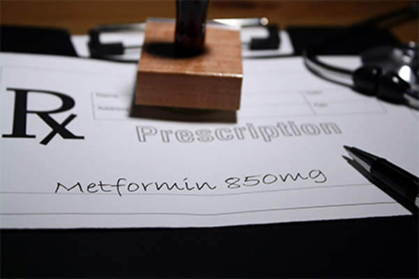 Metformin prescription.
