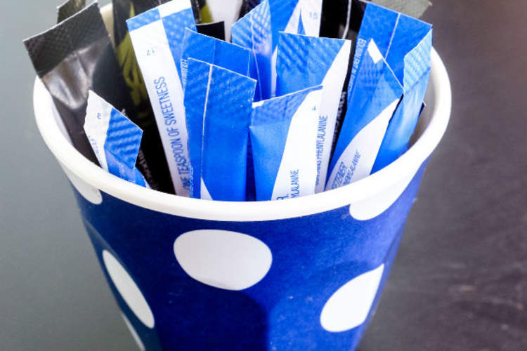 cup of sugar substitute packages