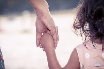 Helping hand for child