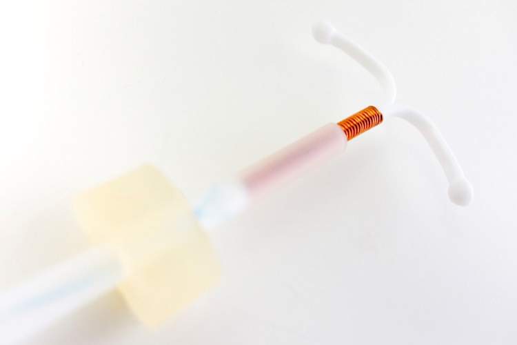 IUD and insertion tube
