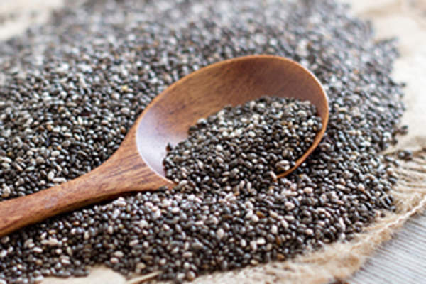 Chia seeds image.