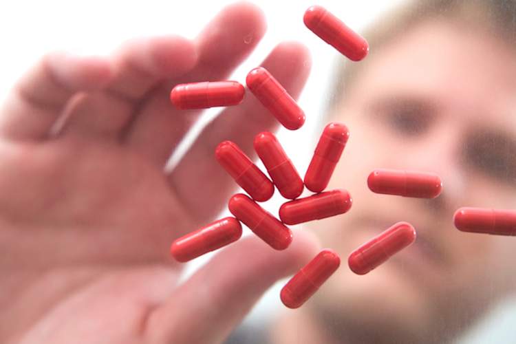 Focus on medication, taking meds to feel "normal".