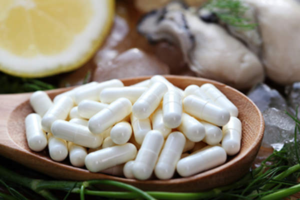 Zinc supplements.