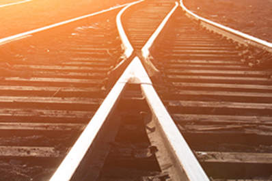 Railroad tracks