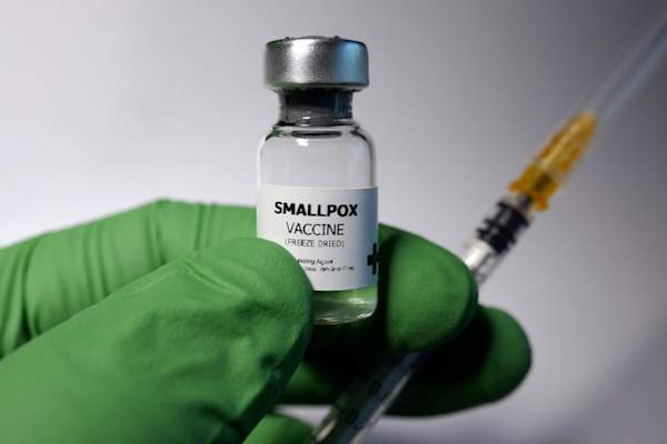 Smallpox vaccine.